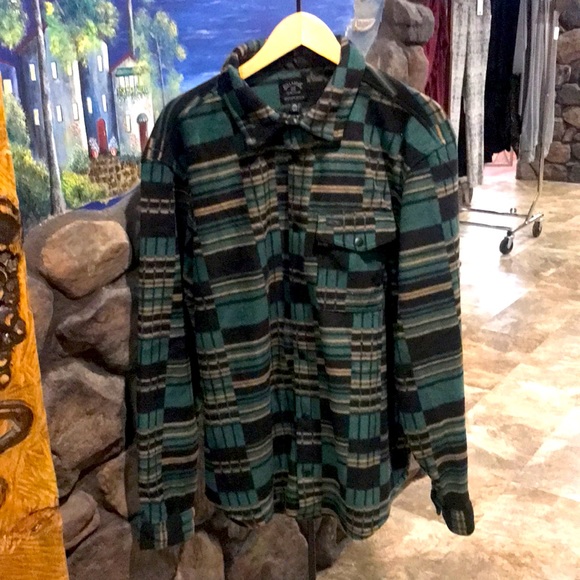 NWT Billabong Button Up Furnace Fleece Shirt Jacket XXL - Picture 1 of 3